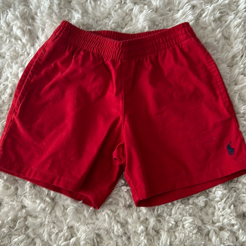 Polo 3T Boys Red Shorts